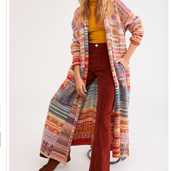 FP met your match sweater coat